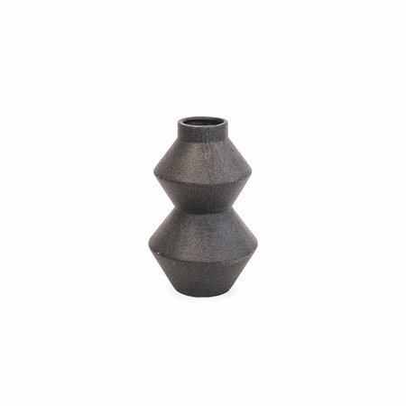 Housevitamin - Organic shape vase Black - 13x13x22cm